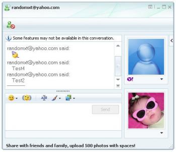 Windows Live Messenger Screenshot