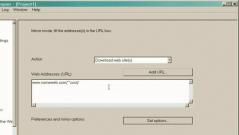 WinHTTrack Website Copier Screenshot