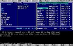 Doszip Commander Screenshot