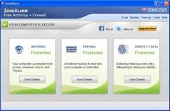 ZoneAlarm Free Antivirus Screenshot