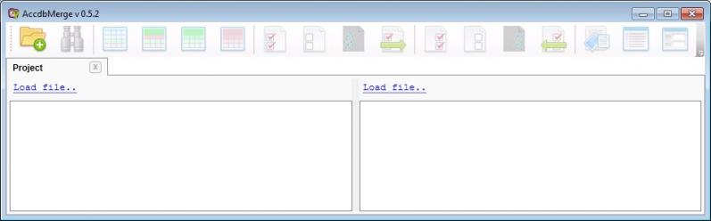 AccdbMerge screenshot