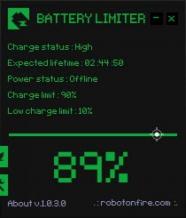 Battery Limiter Screenshot