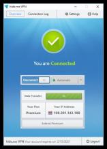 hide.me VPN Screenshot