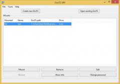 EncFS MP Screenshot