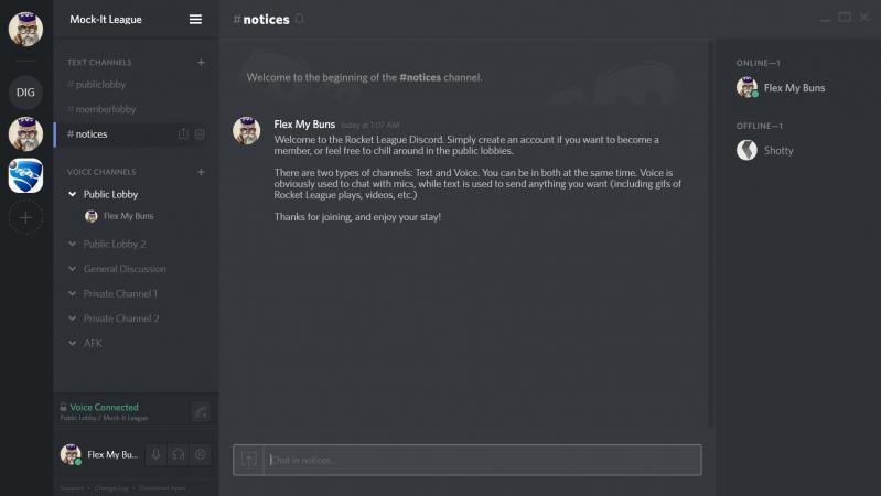 Discord screenshot