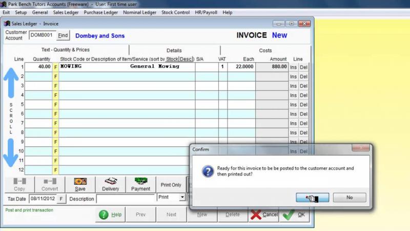 Adminsoft Accounts screenshot