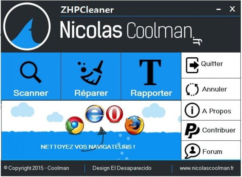 ZHPCleaner screenshot