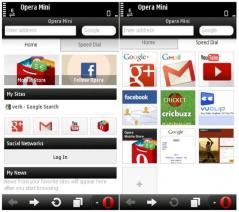 Opera Mini for Java Screenshot