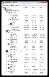 Open Hardware Monitor Screenshot