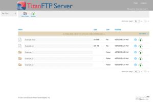 Titan FTP Server Screenshot