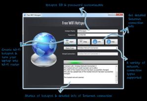 Free WiFi Hotspot Screenshot