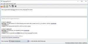 LanguageTool Standalone Screenshot