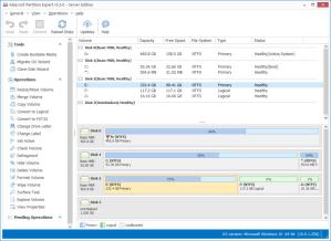 Macrorit Disk Partition Expert Server Edition Screenshot