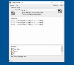 TraceRouteOK Screenshot
