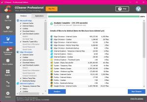 CCleaner Professional Screenshot