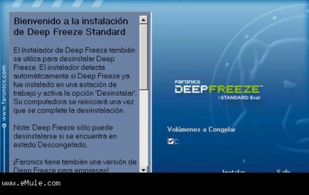 Deep Freeze Standard Screenshot