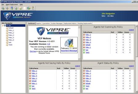 Vipre Definition Files Screenshot