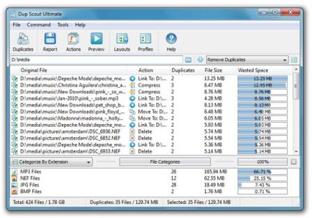 DupScout Pro Screenshot
