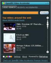 SpeedBit Video Accelerator Screenshot